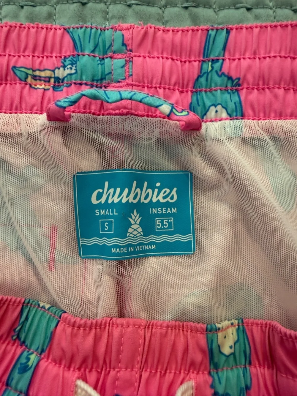 chubbies mesh liner
